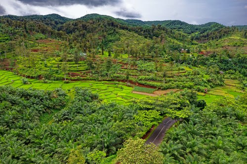 山的鸟瞰图 · 免费素材图片