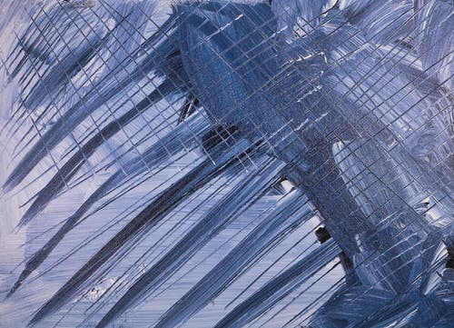 灰色和蓝色绘画 · 免费素材图片