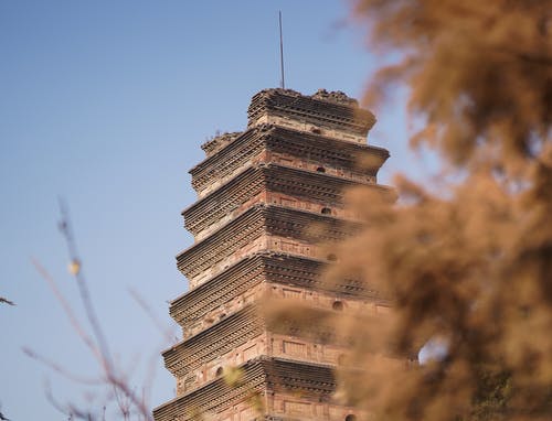 白黑庙 · 免费素材图片