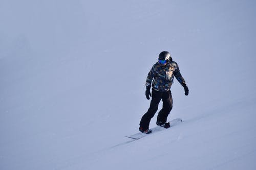 在积雪覆盖的田野上人滑雪的照片 · 免费素材图片