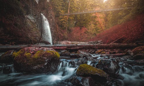 瀑布照片 · 免费素材图片