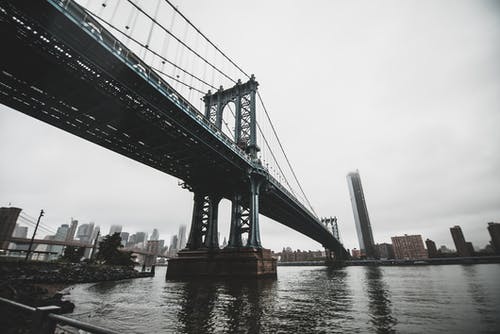 纽约曼哈顿桥 · 免费素材图片