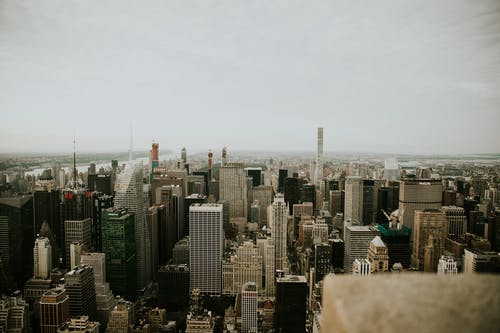 纽约城的鸟瞰图 · 免费素材图片