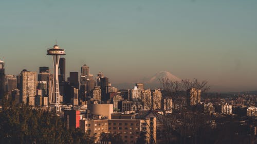 西雅图天际线照片 · 免费素材图片