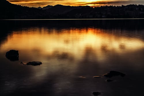日落时的自然摄影 · 免费素材图片