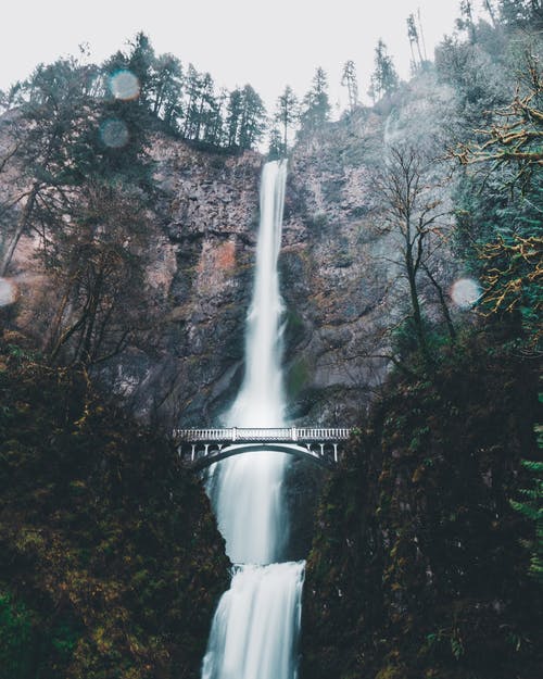 美丽的瀑布瀑布风光 · 免费素材图片