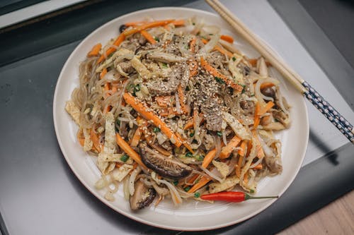 蔬菜炒面的照片 · 免费素材图片