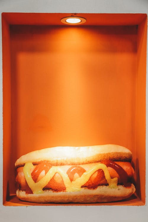 香肠三明治盒 · 免费素材图片
