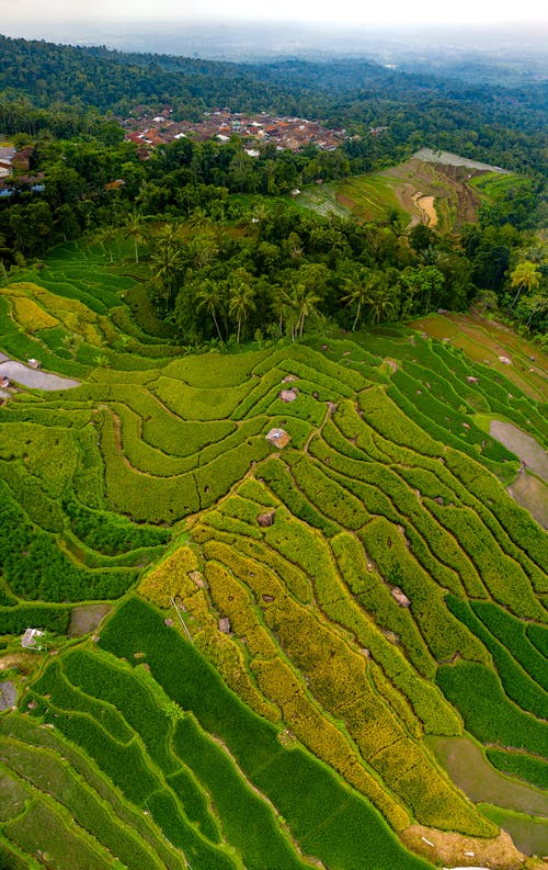 空中摄影的美丽的风景 · 免费素材图片