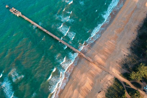 木制码头海上摄影 · 免费素材图片