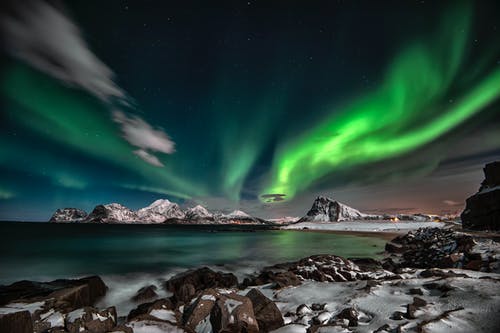 北极光照片 · 免费素材图片