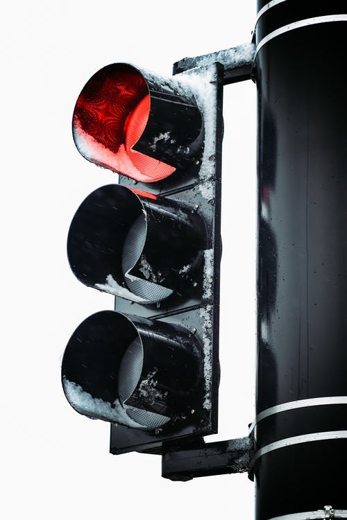 黑色交通灯 · 免费素材图片