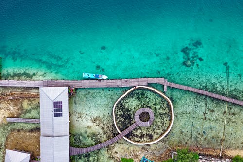 海洋航拍 · 免费素材图片