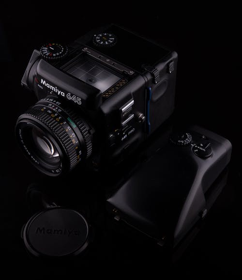 黑色mamiya相机套装 · 免费素材图片