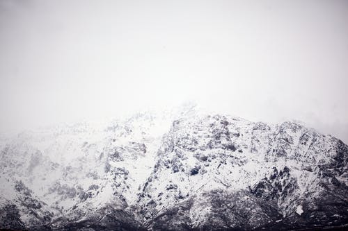 白雪皑皑的落基山的景色 · 免费素材图片