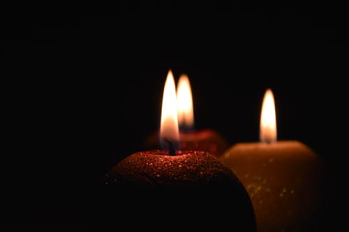 三支蜡烛 · 免费素材图片