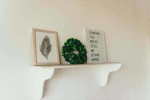 绿叶花环 · 免费素材图片