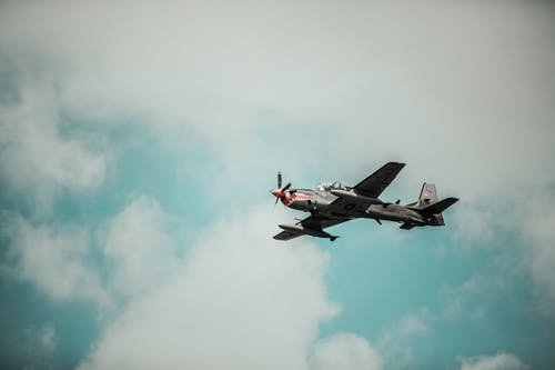 飞机在天空 · 免费素材图片