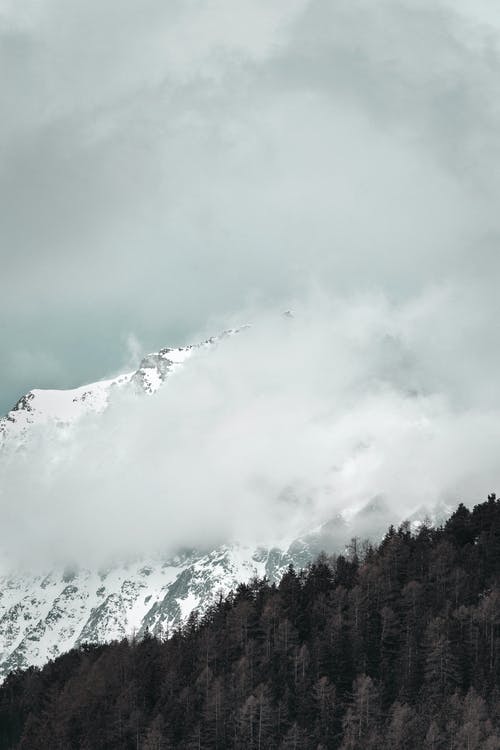 白黑山 · 免费素材图片