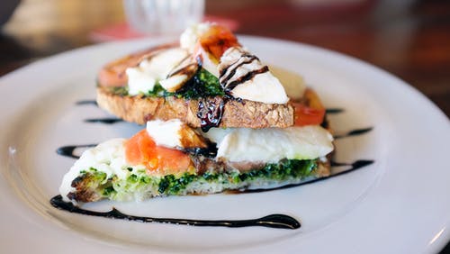 三明治配浇头 · 免费素材图片