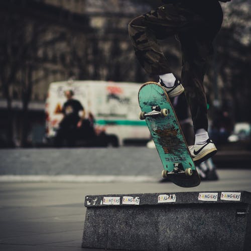 滑板人的特写照片 · 免费素材图片