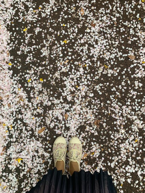 穿白鞋的人 · 免费素材图片