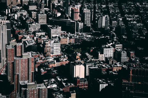 城市航拍 · 免费素材图片