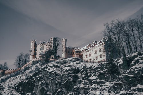 白色城堡的视图 · 免费素材图片