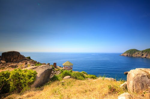 白天海洋风景 · 免费素材图片