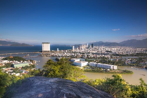 高层建筑的航拍 · 免费素材图片