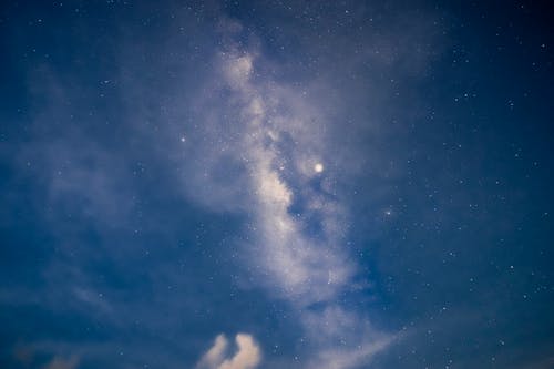 蓝天上的银河 · 免费素材图片