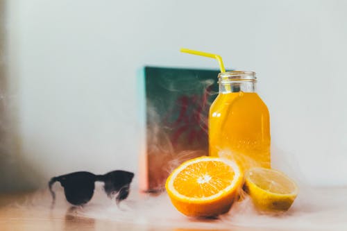 柠檬片和橙片 · 免费素材图片