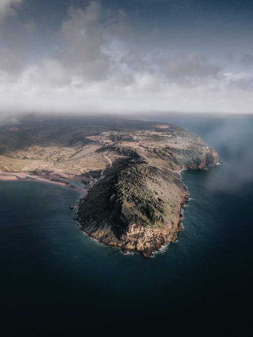岛屿鸟瞰图 · 免费素材图片