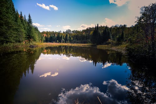 白天湖的照片 · 免费素材图片