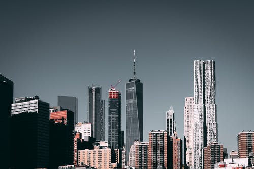 纽约市建筑物的景色 · 免费素材图片
