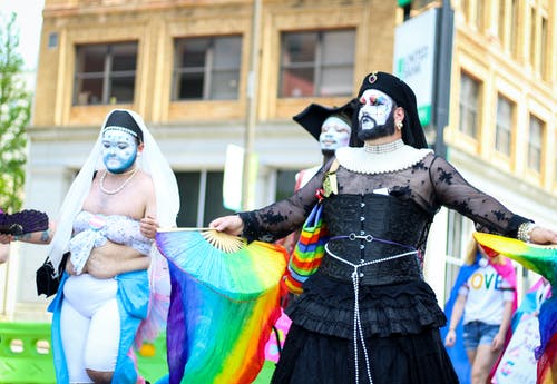 同性恋骄傲游行的人群 · 免费素材图片