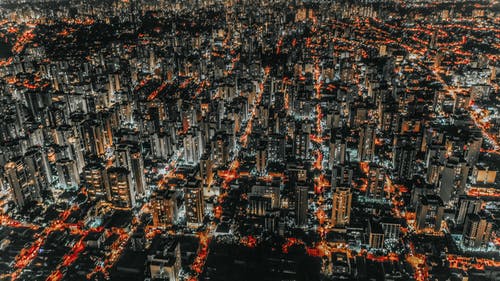 城市航拍 · 免费素材图片