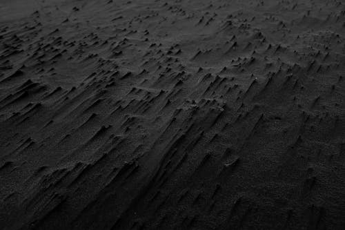 沙子的黑白摄影 · 免费素材图片