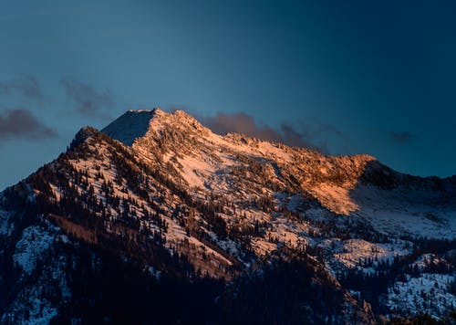黎明时分山风景 · 免费素材图片