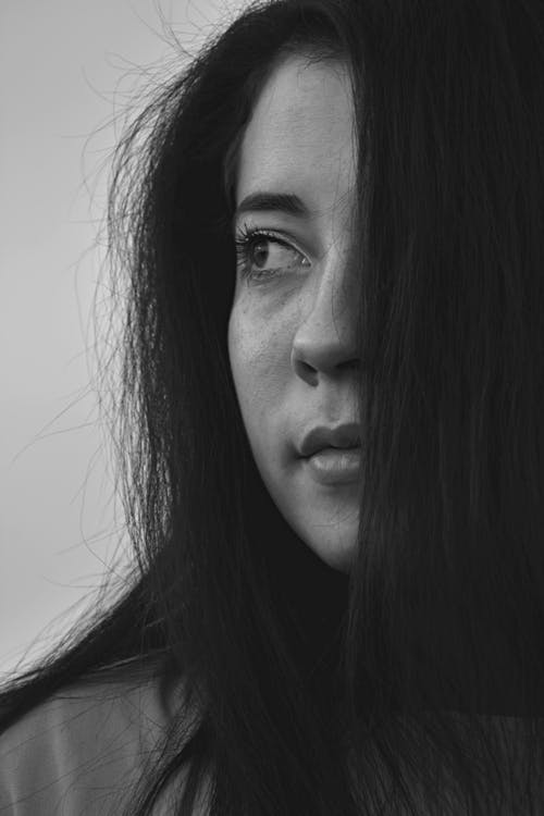 女人的脸 · 免费素材图片