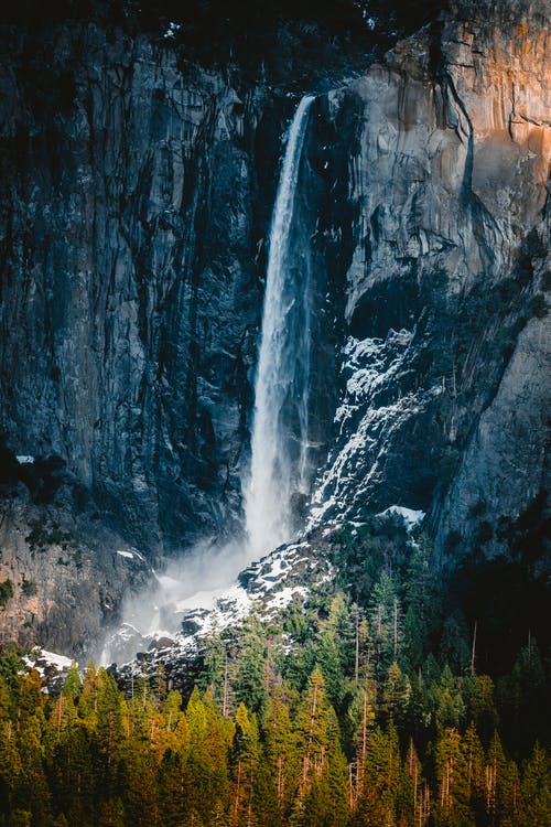 瀑布景观 · 免费素材图片