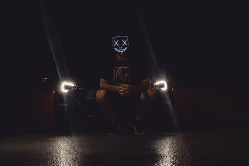 车前人员戴口罩的照片 · 免费素材图片