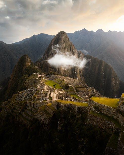 秘鲁马丘比丘航空摄影 · 免费素材图片