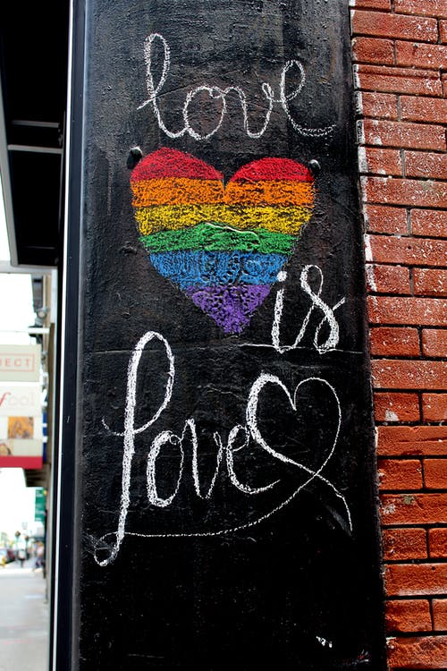 爱就是爱墙 · 免费素材图片