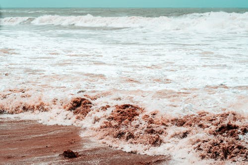 沙子和水 · 免费素材图片