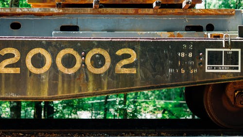 生锈的火车车皮 · 免费素材图片