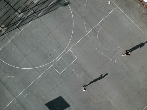 人们打篮球的顶视图照片 · 免费素材图片