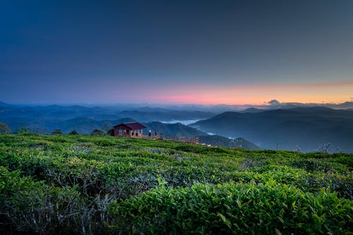 黎明时山的照片 · 免费素材图片