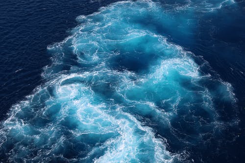 海洋的鸟瞰图照片 · 免费素材图片