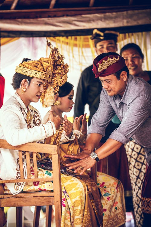 传统印尼婚礼 · 免费素材图片